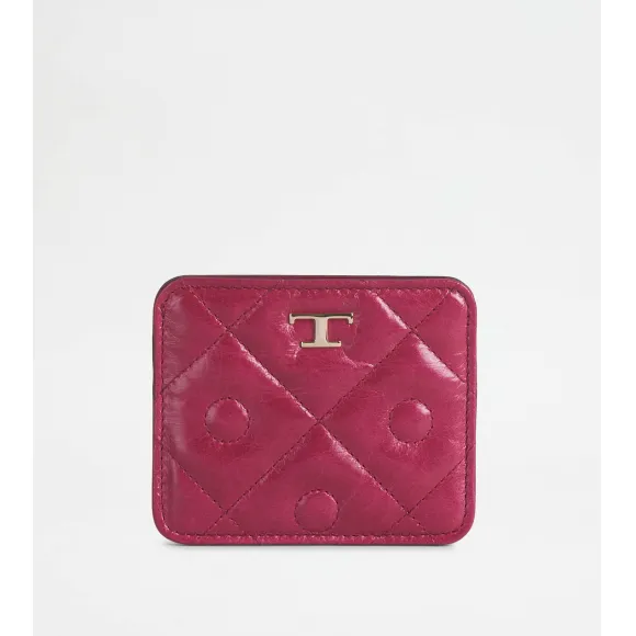 托德斯/Tod's Woman PINK Tod's Signature Cardholder XAWTSM5020099DPZR820