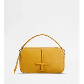 托德斯/Tod's 女人 黃色 T Timeless迷你皮革相机包 XBWTSAB0100XPVG414