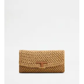 托德斯/Tod's Woman マルチカラー ラフィア クラッチ ミニ XBWTSIDR100RGMPZ0XM5