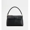 托德斯/Tod's Bauletto Tod's T Case en Piel Pequeño NEGRO Mujer XBWTSUH0200XPRPZB999