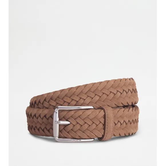 托德斯/Tod's Ceinture en Cuir Velours BEIGE Homme XCMCPR23100HMK95C814