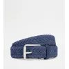 托德斯/Tod's 男人 蓝色 绒面皮革腰带 XCMCPR23100HMKU205