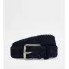 托德斯/Tod's Man 藍色 絨面皮革腰帶 XCMCPR23100HMK75U820