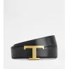 托德斯/Tod's 男人 彩色 T Timeless皮革双面腰带 XCMCQR55100CPE114X