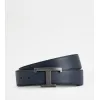 托德斯/Tod's Man 바이 컬러 T 타임리스 양면 벨트 XCMCQR55100TOW152551