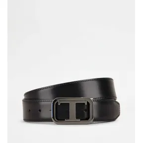 托德斯/Tod's 男人 彩色 T Timeless皮革双面腰带 XCMCQR78100HDL576C