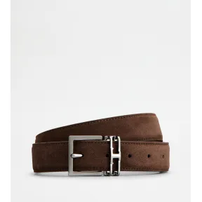 托德斯/Tod's 男人 棕色 可调节双面皮革腰带 XCMCQT70100CVQ7P60