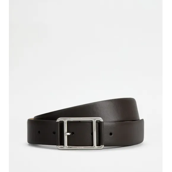 托德斯/Tod's 男人 棕色 皮革腰带 XCMCQT90100RLXS810