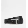 托德斯/Tod's 男人 黑色 皮革腰带 XCMCQT90100TEQB999
