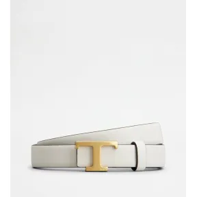 托德斯/Tod's 女人 彩色 T Timeless双面皮革腰带 XCWTSB30100RBR1Q99