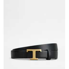 托德斯/Tod's 女人 彩色 T Timeless双面皮革腰带 XCWTSB30100RBR6O77