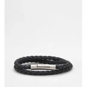 托德斯/Tod's Man 黑色 MyColors系列牛皮手鏈 XEMB1900200FLRPZB999