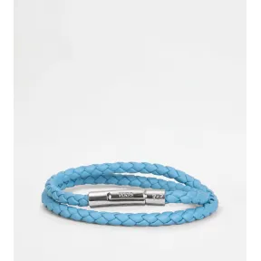托德斯/Tod's Man LIGHT BLUE MyColors Bracelet in Leather XEMB1900200FLRPZT608
