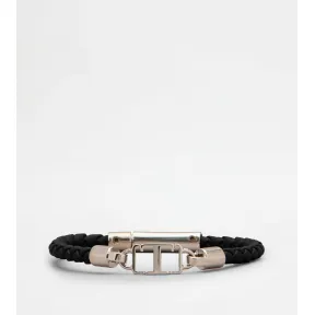 托德斯/Tod's Man 黑色 皮革手鐲 XEMB4001100FLRMB999