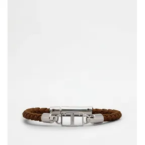 托德斯/Tod's Man 棕色 皮革手鐲 XEMB4001100FLRMC817