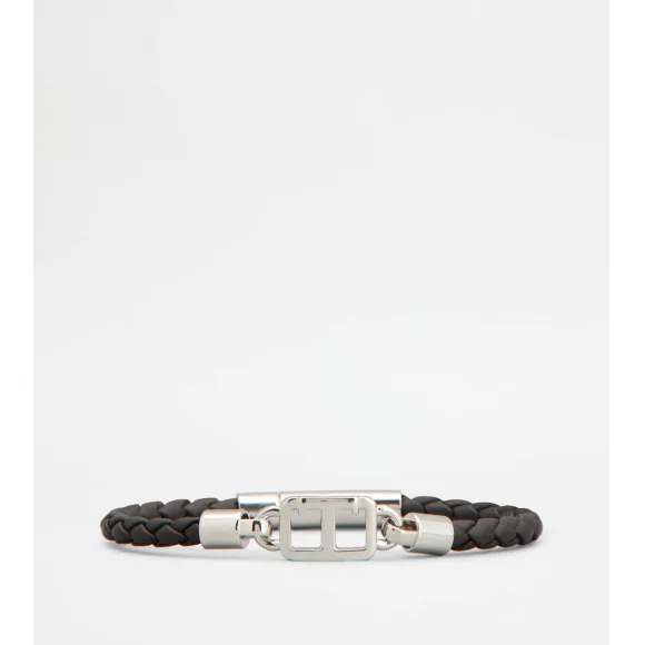 托德斯/Tod's Man 棕色 皮革手鐲 XEMB4001100FLRLS803