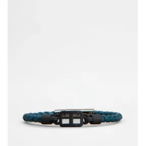 托德斯/Tod's Man 藍色 皮革手鐲 XEMB4001100WVIMT211