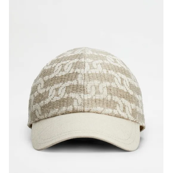 托德斯/Tod's Woman 米黃色 棒球帽 XEWH071010008XPZ9O59