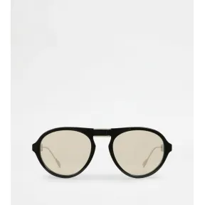 托德斯/Tod's Man 黑色 摺疊太陽眼鏡 XOM03095219AGJPZB999