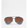 托德斯/Tod's 女人 灰色 飞行员太阳眼镜 XOW03126018AGJB600