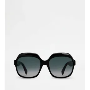 托德斯/Tod's Woman 黑色 超大太陽眼鏡 XOW03606120KR2PZB999