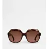 托德斯/Tod's Woman 棕色 超大太陽眼鏡 XOW03606120KR2PZS008