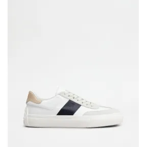 托德斯/Tod's 男人 彩色 光滑皮革拼绒面皮革运动休闲鞋 XXM03E0GC50PJTBX59