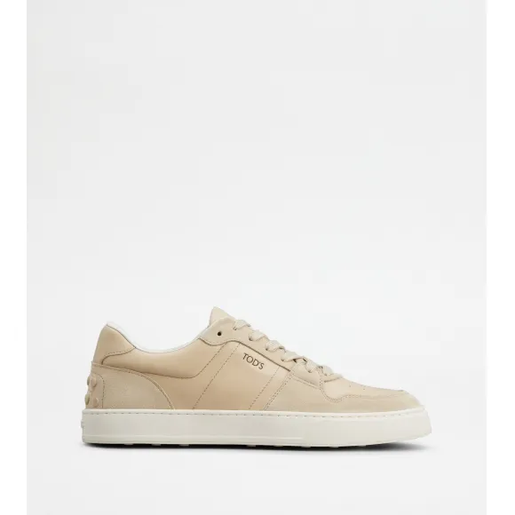 托德斯/Tod's Man 米黃色 絨面皮革運動鞋 XXM04L0IF80IRA7MHT40