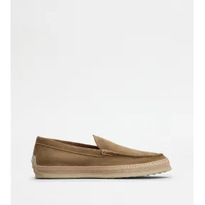 托德斯/Tod's 男人 米黄色 绒面皮革乐福鞋 XXM0TV0AJ303M3C803