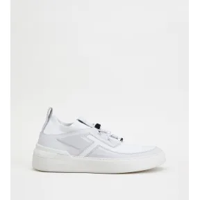 托德斯/Tod's 男人 白色 No_Code_X 牛皮拼织物运动休闲鞋 XXM14C0CM30NXI9997