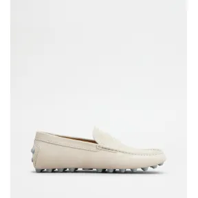 托德斯/Tod's Man 奶油色 Tod's絨面皮革豆豆鞋 XXM52K00640RE09C9976