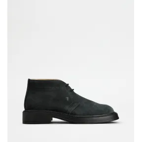 托德斯/Tod's Man GREY Desert Boots in Suede XXM61K00D80RE07B603