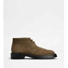 托德斯/Tod's Man BROWN Desert Boots in Suede XXM61K00D80RE013S408