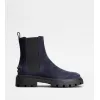 托德斯/Tod's Chelsea Boot Tod's en Ante AZUL MARINO Mujer XXW08J0GF90BYE36MU824