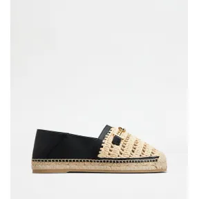 托德斯/Tod's Woman 彩色 皮革拼織物套穿鞋 XXW08L0IE10MID39B999