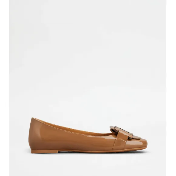 托德斯/Tod's Woman ブラウン ケイト レザー バレリーナ XXW23L0IN20SFK38C801