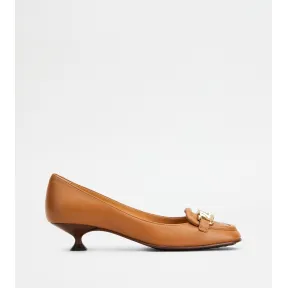 托德斯/Tod's Woman BROWN Pumps in Leather XXW29K0FS00MID39S410