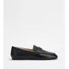 托德斯/Tod's Woman BLACK T Timeless Loafers in Leather XXW35B0ED10RKA40B999
