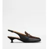 托德斯/Tod's Woman MULTICOLOUR Slingback Loafers in Leather XXW37L0IN50IRE41M1X48