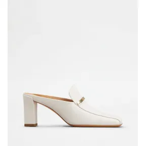 托德斯/Tod's Woman 白色 皮革裸跟鞋 XXW40L0IT70GOC40MB015