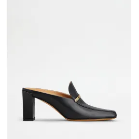 托德斯/Tod's Woman 黑色 皮革裸跟鞋 XXW40L0IT70SMX40B999