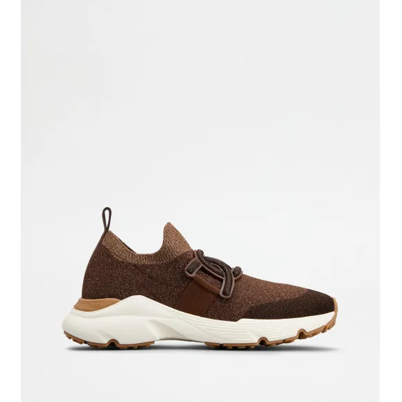 托德斯/Tod's 女人 棕色 Kate织物简便运动休闲鞋 XXW54C0HR60SVZXXAB
