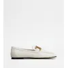 托德斯/Tod's 女人 白色 Kate皮革乐福鞋 XXW79A0DD00MIDB001