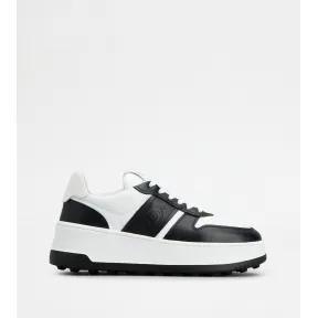 托德斯/Tod's 女人 彩色 皮革厚底运动休闲鞋 XXW88K0HP30SRM0002