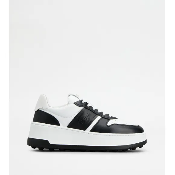 托德斯/Tod's 女人 彩色 皮革厚底运动休闲鞋 XXW88K0HP30SRM0002