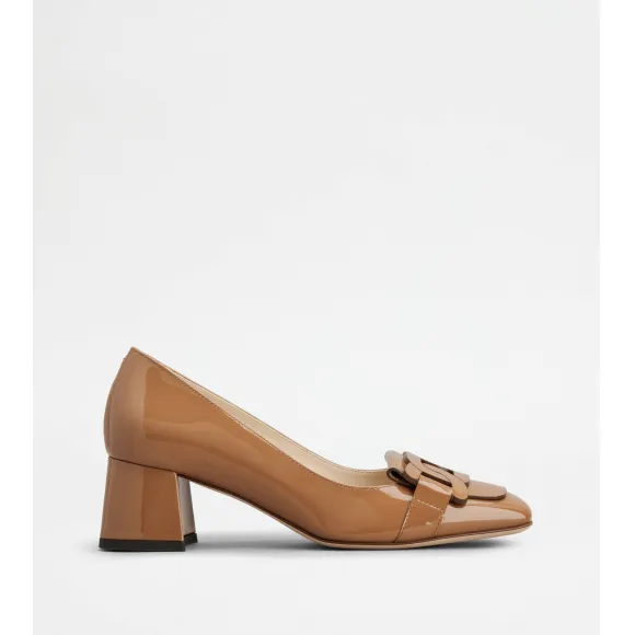 托德斯/Tod's Woman ブラウン ケイト レザー パンプス XXW96K0IO00SFK41C801