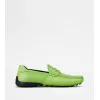 托德斯/Tod's 男女皆宜的 绿色 皮革乐福鞋 Y5U86K0HL90BR0V200