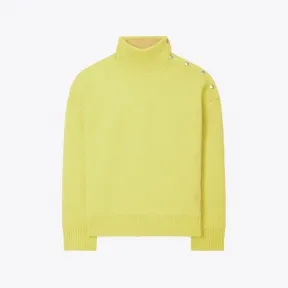 汤丽柏琦/Tory Burch 肩部按扣高领衫 139775-713