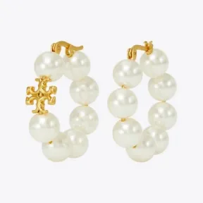 汤丽柏琦/Tory Burch Kira 圈形耳环 140674-960