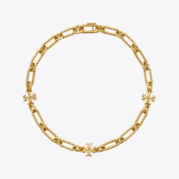 汤丽柏琦/Tory Burch Roxanne 链式短项链 141120-700